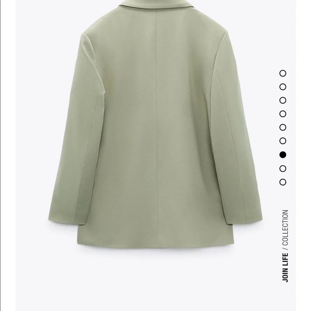 Zara oversized blazer with pants  bloggers fav - Picture 10 of 16